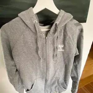 en grå hoodie som är köpt från sellpy men inte riktigt kommit till användning någon gång💗 ser ut som en ny!
