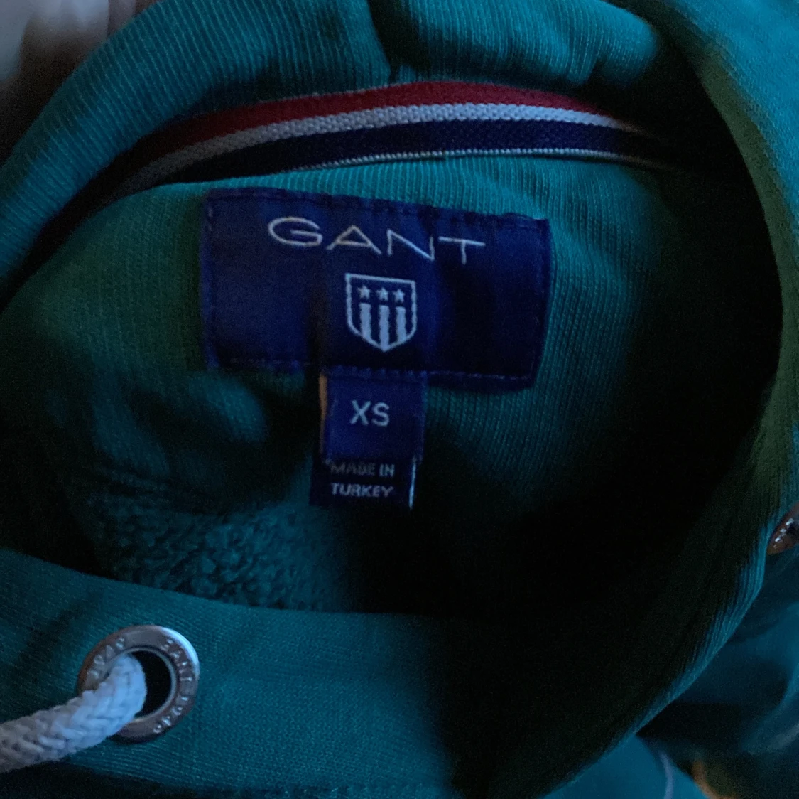 Gant hoddie grön - 90