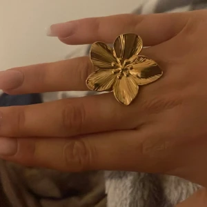 Blom ring - Säljer denna jätte fina ringen jag köpt av ett pr företag för 259❤️ knappt använd och rostfritt stål! Företaget heter Stainless me❤️❤️
