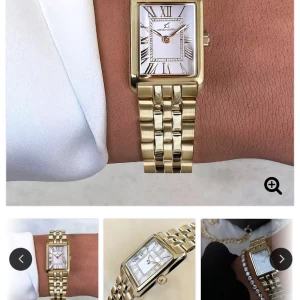 Klocka  - Superfin och ny elegant klocka till salu. Alla tillbehör och låda tillkommer