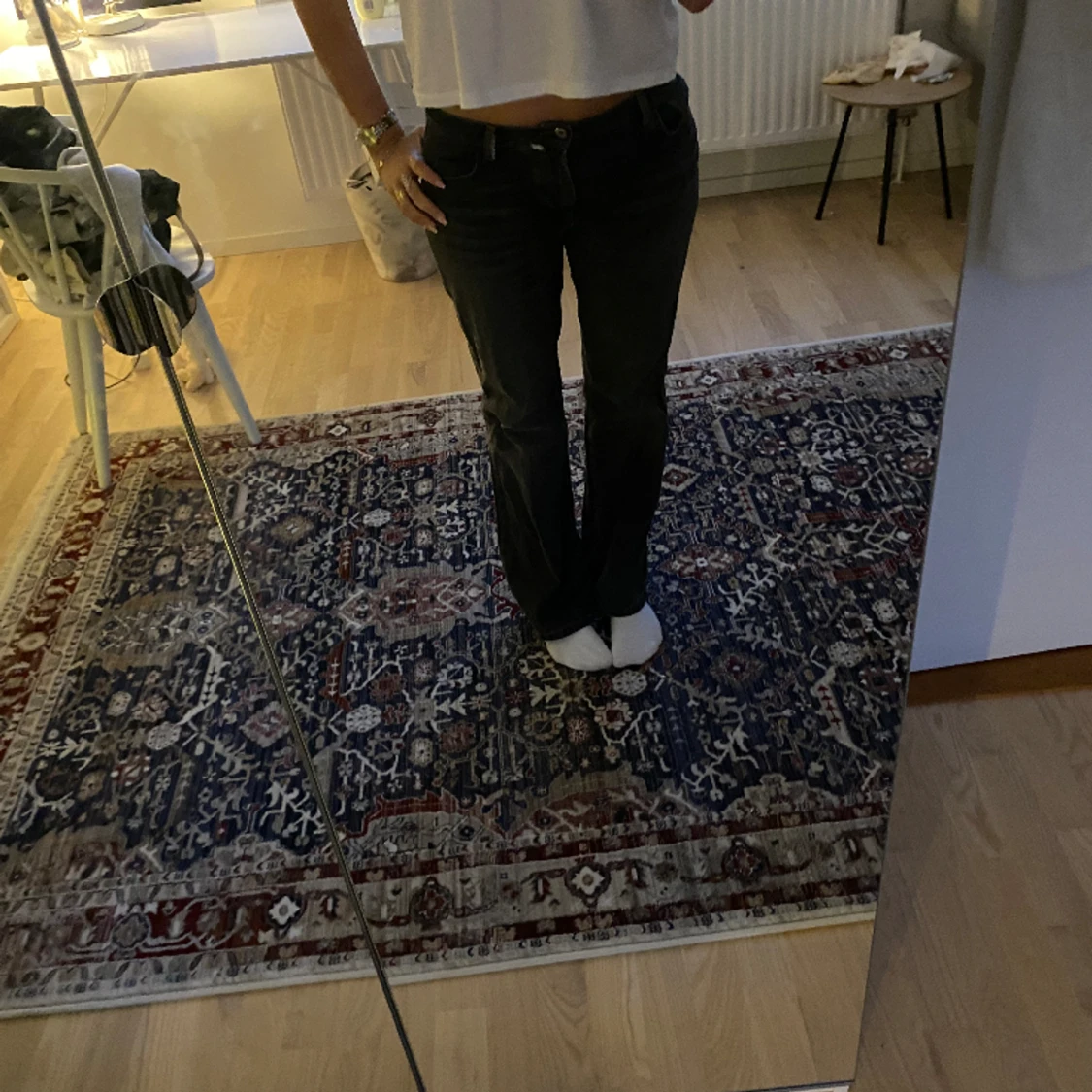 Lågmidjade Jeans  - 90