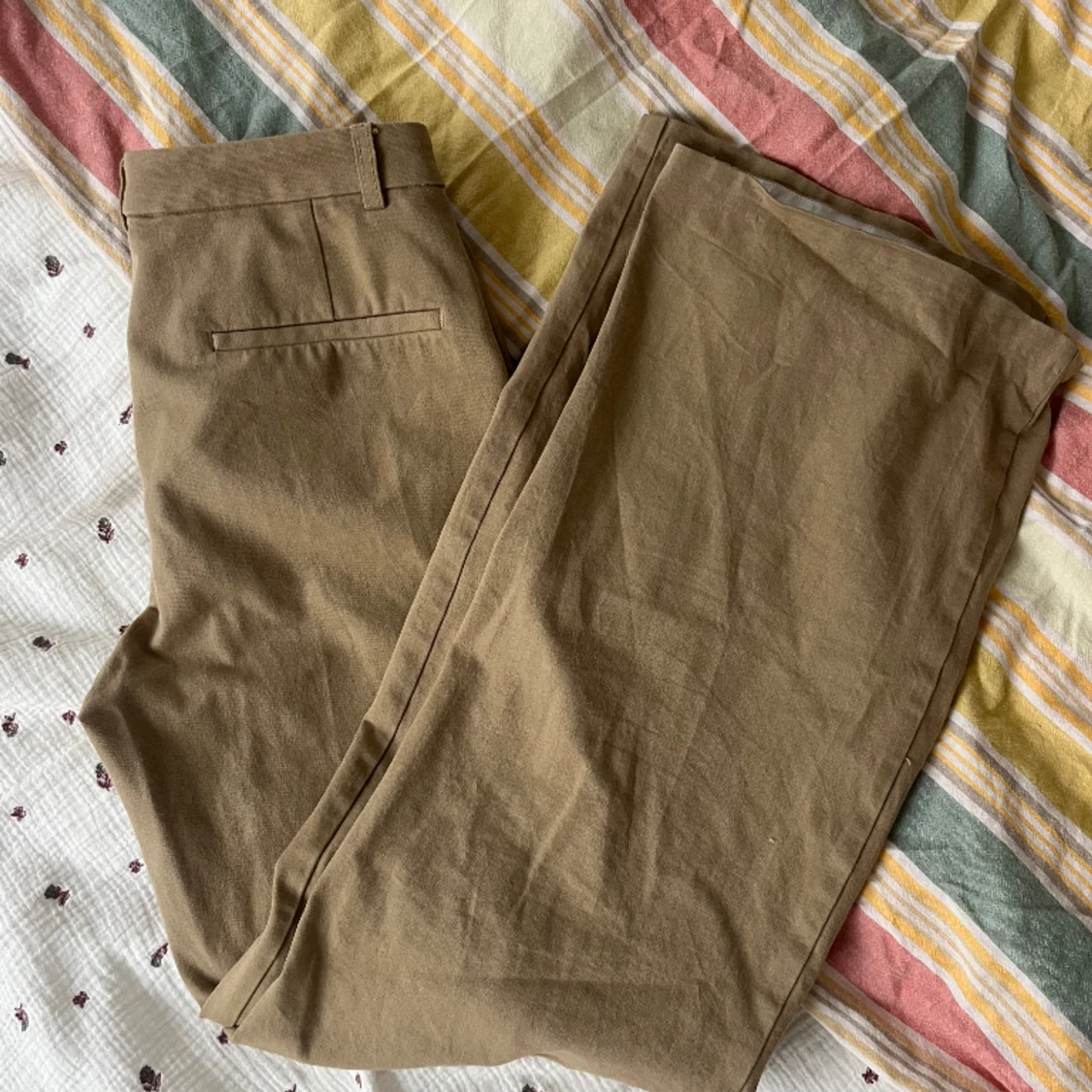 Bruna kostymbyxor - 90