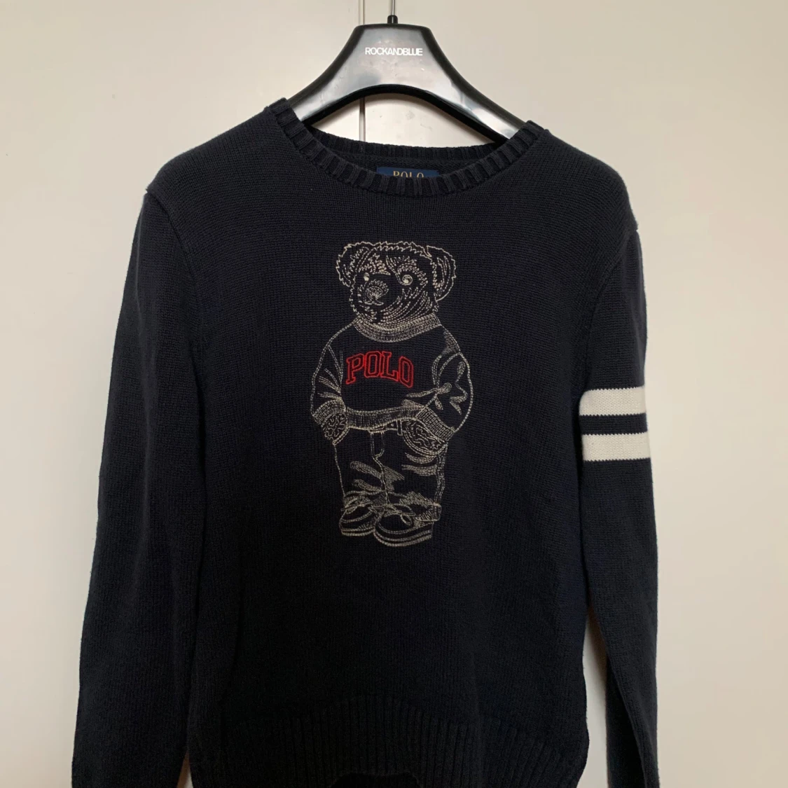 Stickad Ralph Lauren tröja