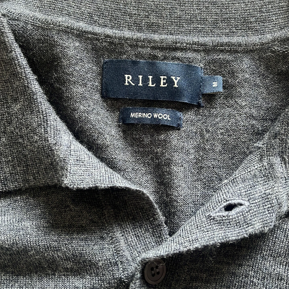 Merinoullströja med krage - 92