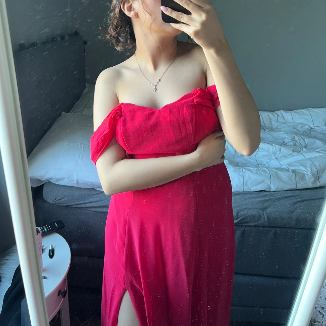 Röd balklänning  - 91