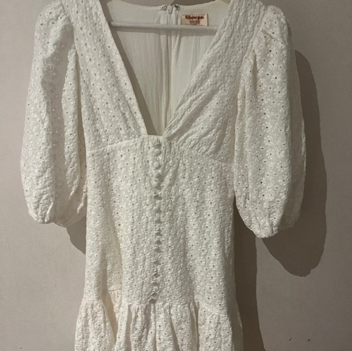 Vit studentklänning  - 91