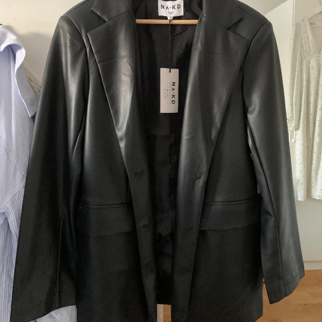 Oversized skinnjacka 