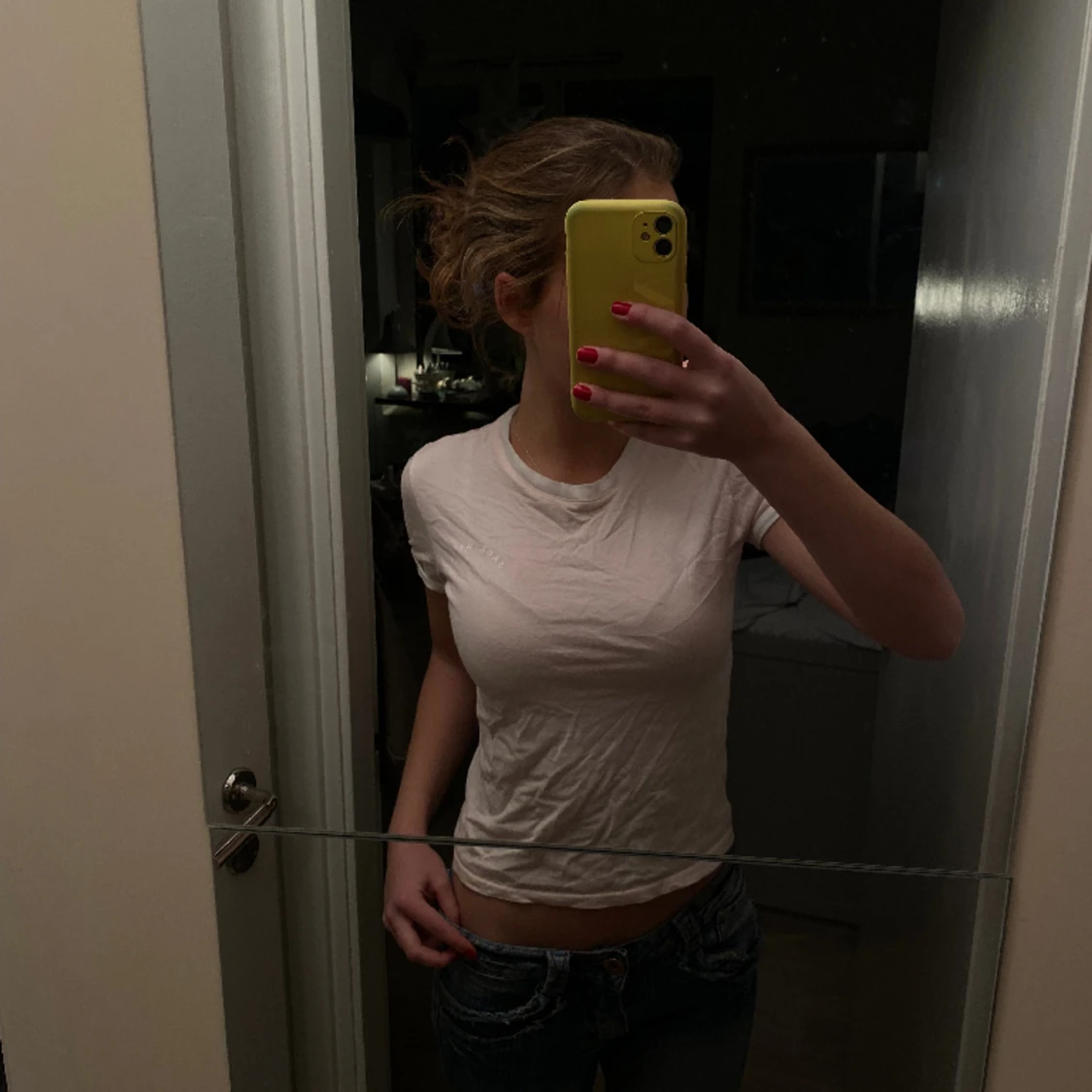 Jack & wills t shirt ( jättskrynklig i bilden) - 91