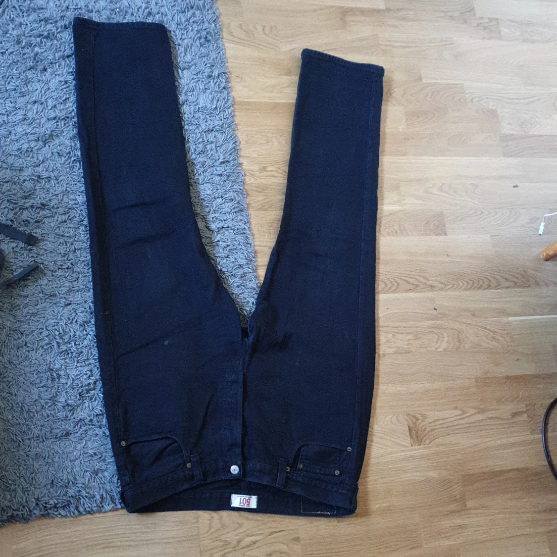 Svarta Levi's 501 jeans - 90