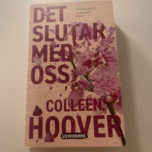 bok - it ends with us på svenska i väldigt bra skick