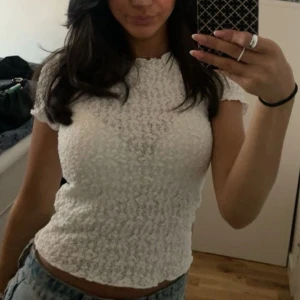 Fest topp - Söt vit topp❤️