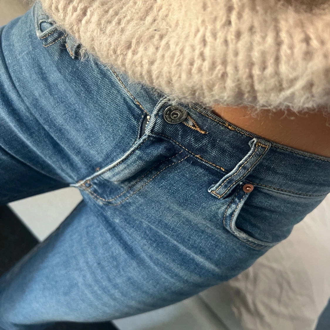 low waist bootcut jeans - 91