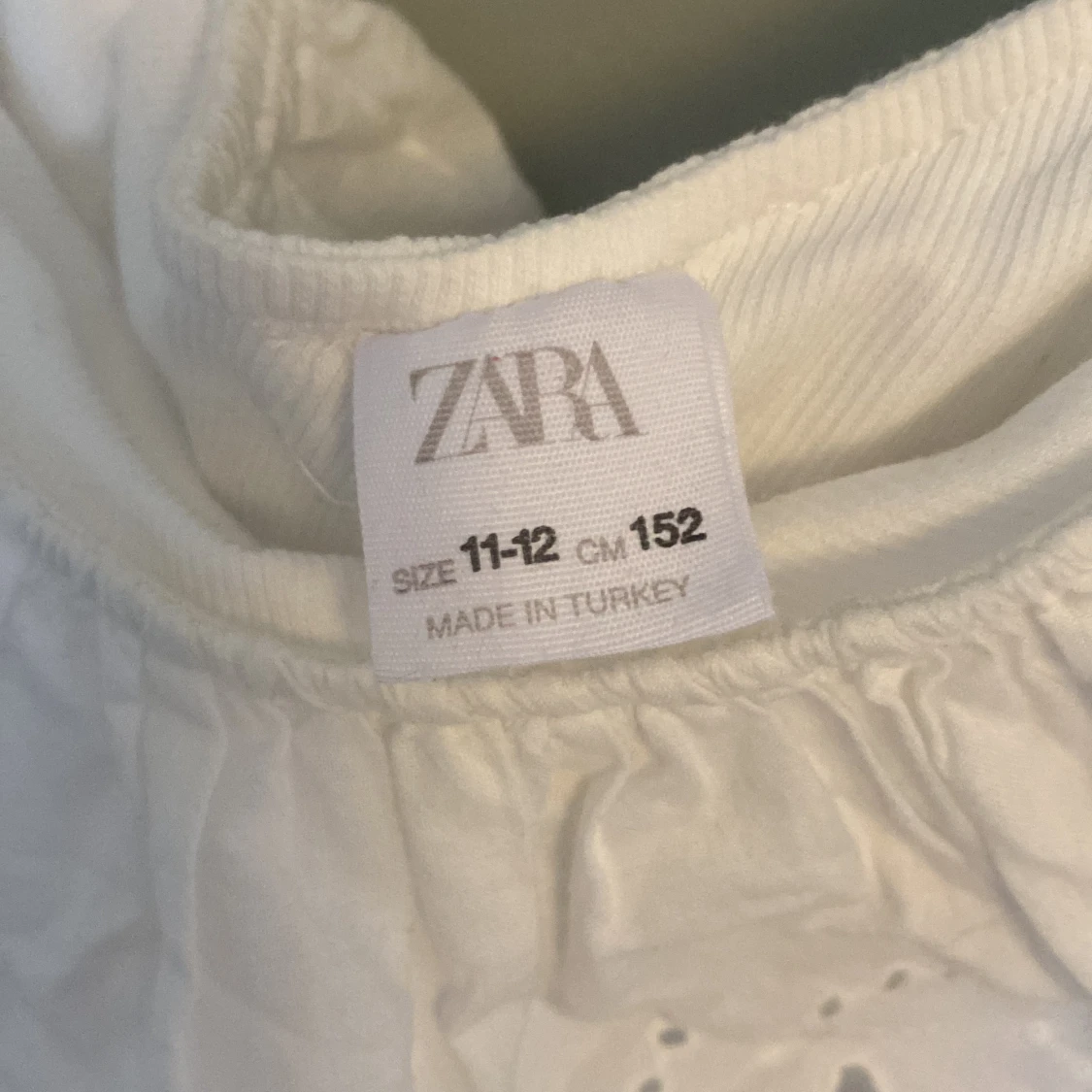 Vit zara topp - 90