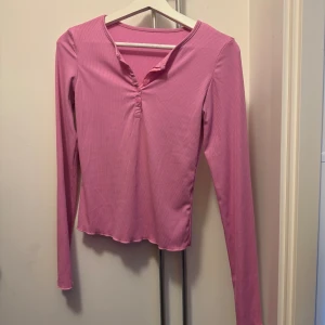 Topp basic - Rosa basic topp från shein
