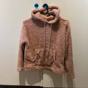 Smutsrosa gosig hoodie från h&m