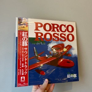 Porco Rosso Soundtrack på vinyl - Porco Rosso Soundtrack. Ny & ospelad. Studio Ghibli 
