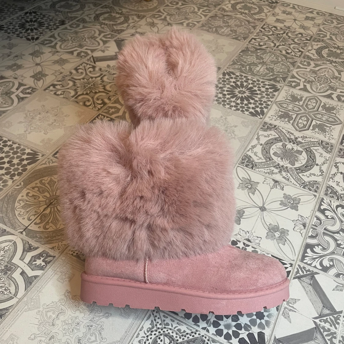 Pälsboots - 90