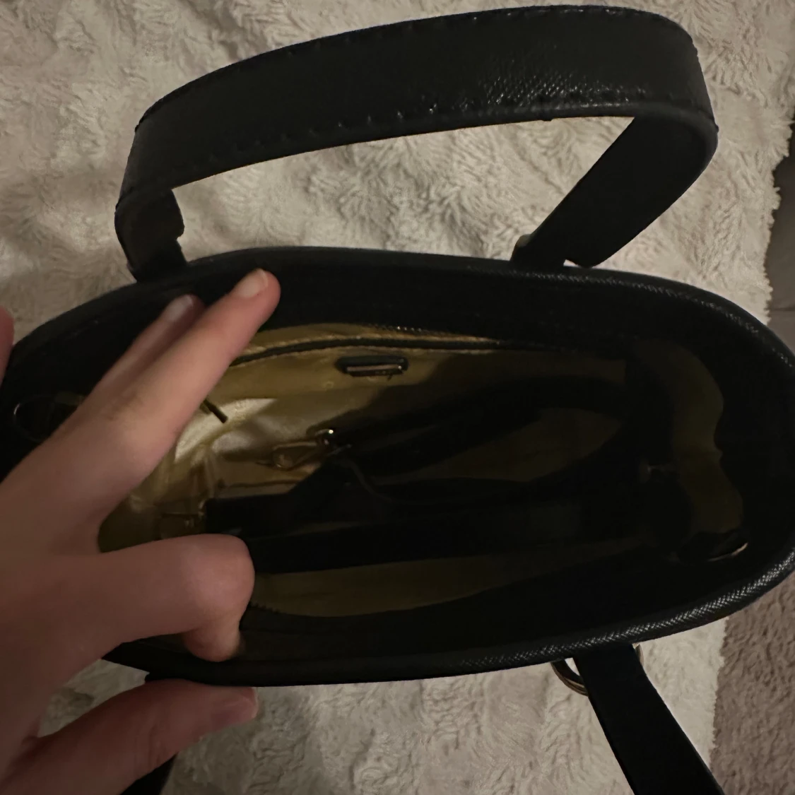 Svart brun Guess f#k# väska - 92