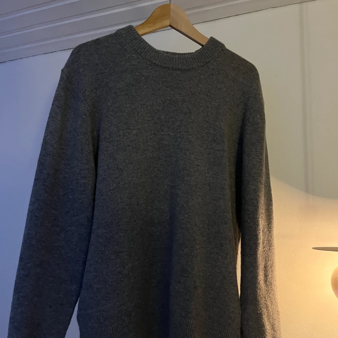 Stickad sweatshirt 
