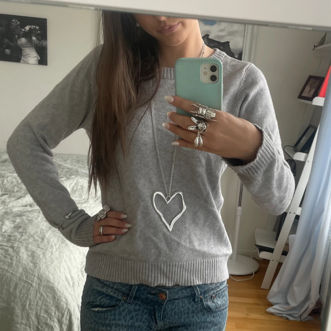 Stickad tröja  - 90