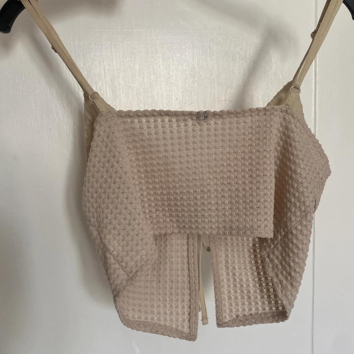 Kort beige topp  - 91