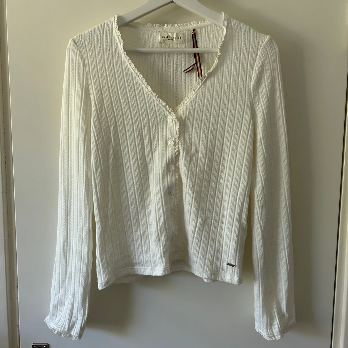 Vit kofta från Lindex