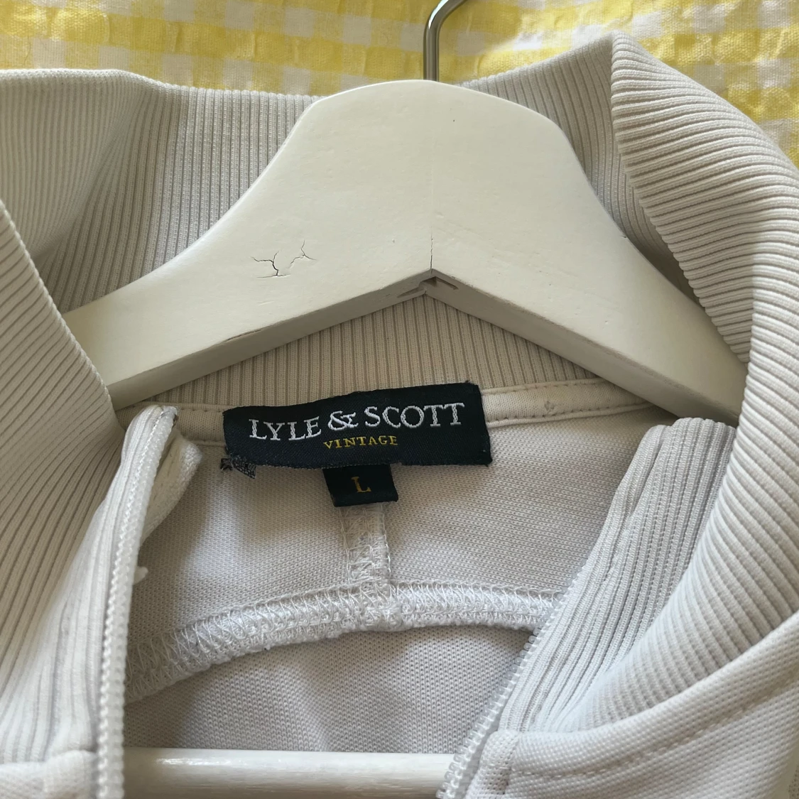 Lyle & scott vit zip hoodie L - 90