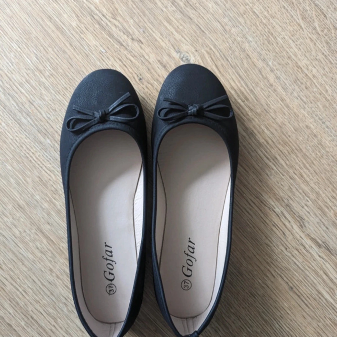 Svarta Ballerinaskor