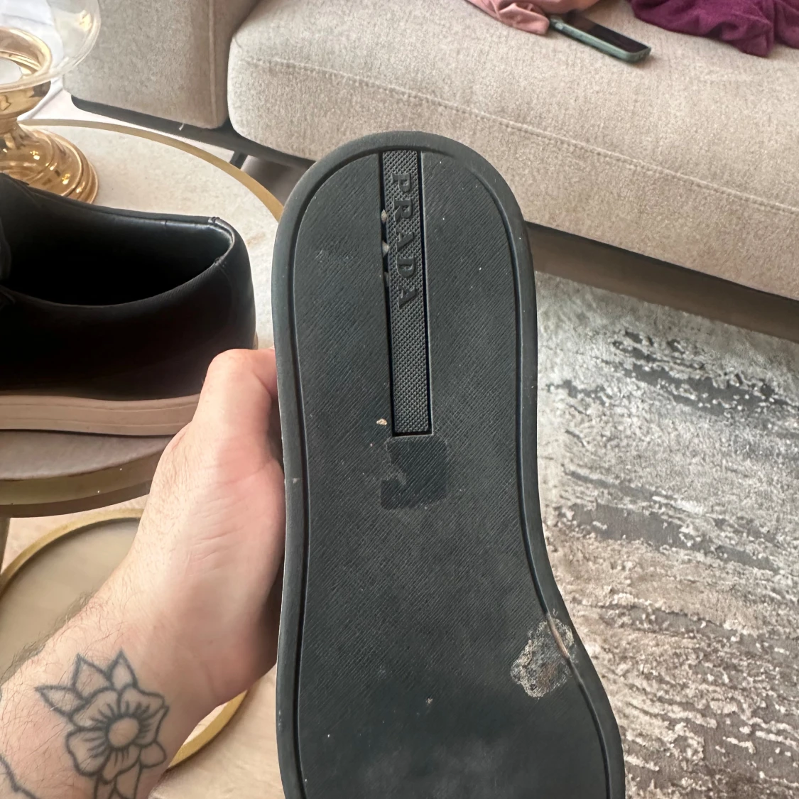 Svarta sneakers från Prada - 91