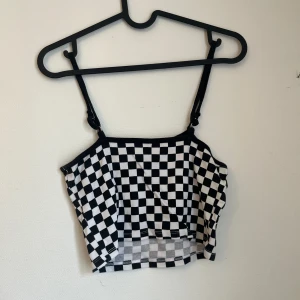 Black and white cropped tank  - Cropped tank top H&M 