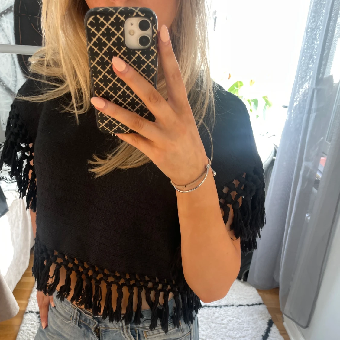 Topp med fransar - 90