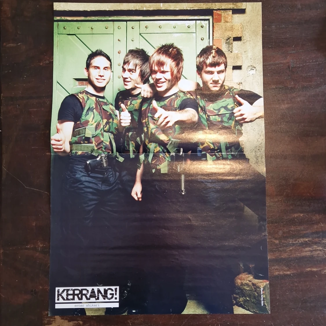 Dubbelsidad kerrang poster - 90