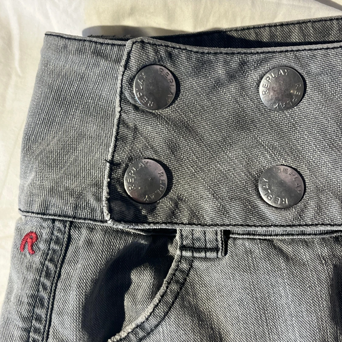 Replay lågmidjad jeanskjol - 90