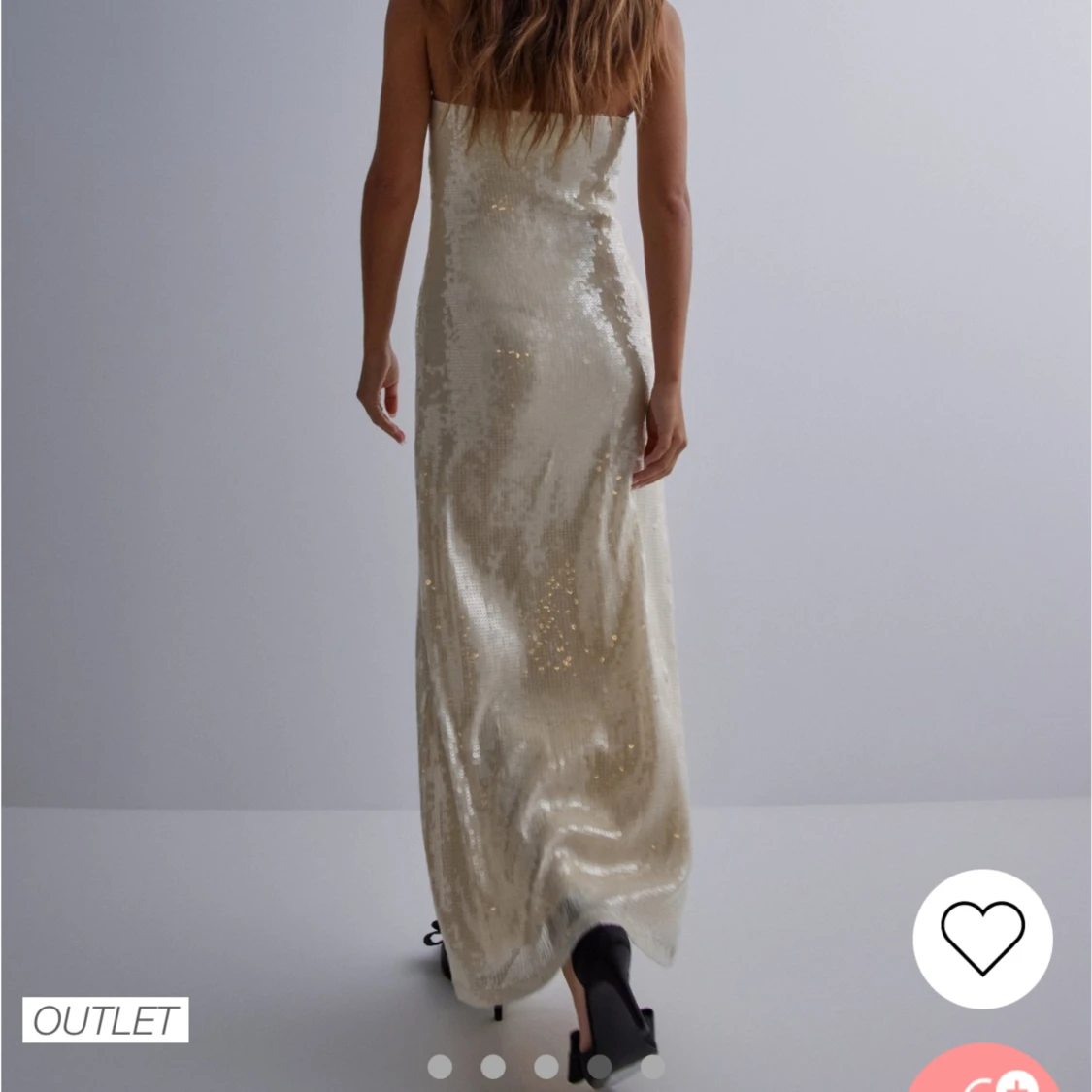 Paljett klänning Nelly  - 90