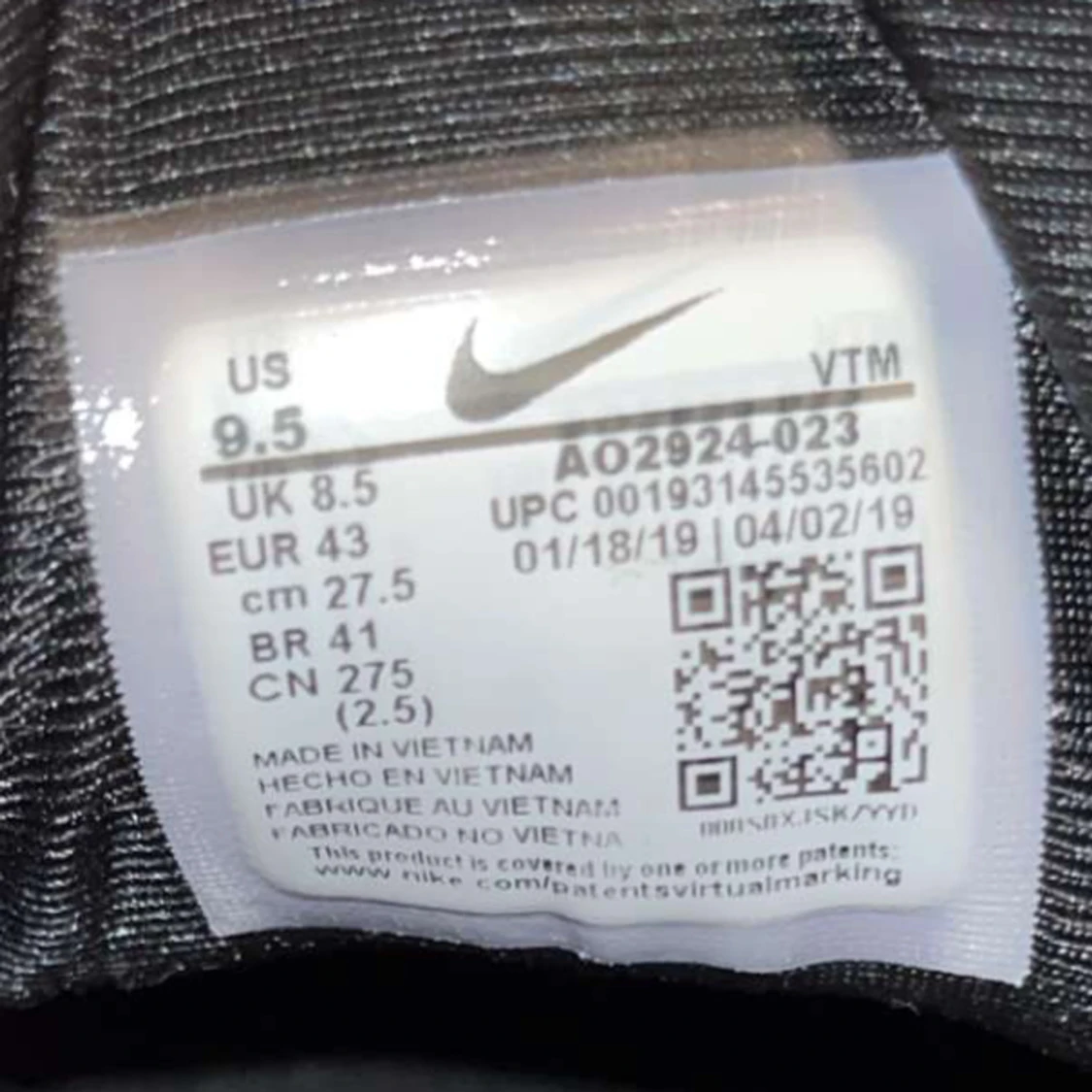 Nike Airmax 720 black multi - 92