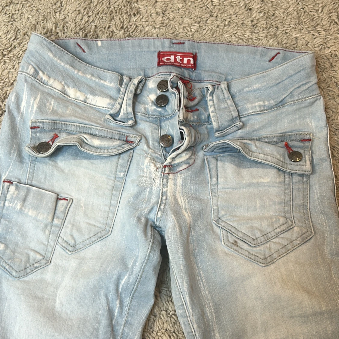 Lågmidjade jeans  - 91