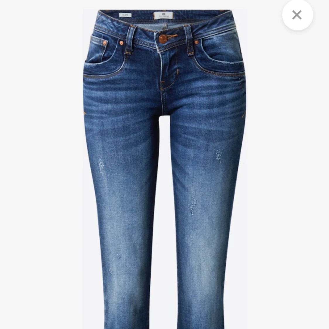 LBT lågmidjade bootcut jeans