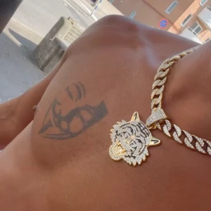 Kedja - Äkta pläterad guld 