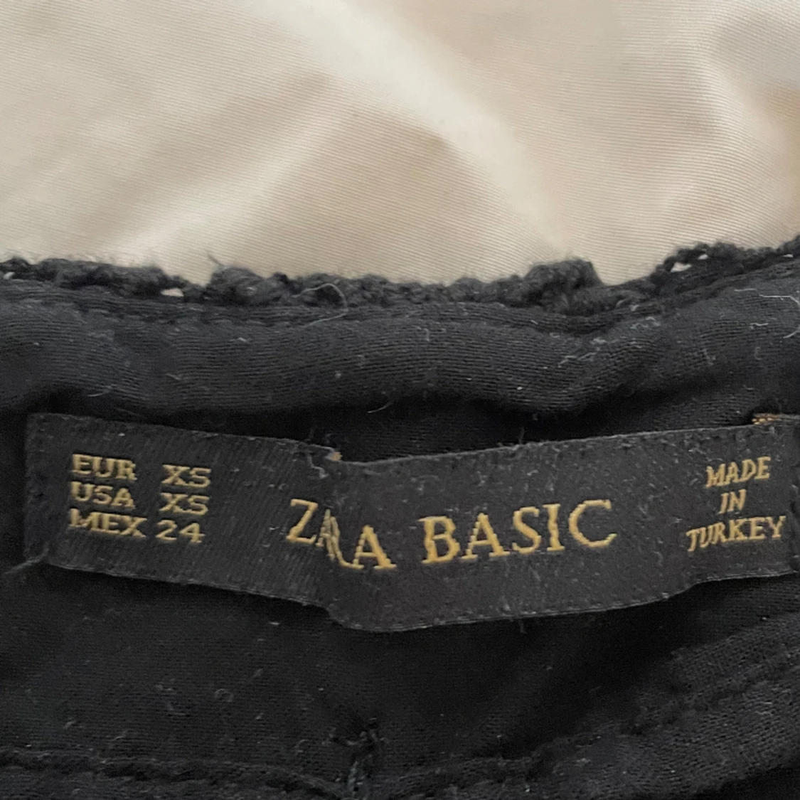 Svarta spets shorts - 90