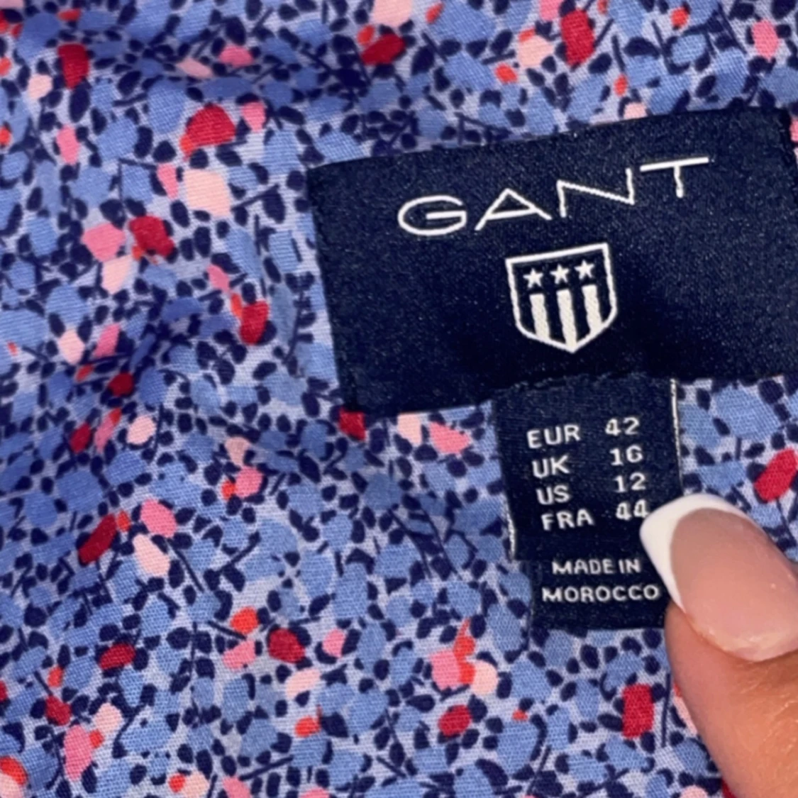 Blommig Gant tröja  - 91