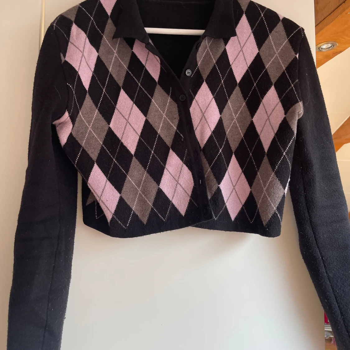 Rutigt set kjol & kavaj - 90