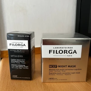 Oöppnade krämer  - Säljer dessa vidare oöppnade i förpackning med plast inpackade. Provade dessa för min hud men som ej passade och hade köpt dubbelt av dom! Pris tillsammans ca 1000kr säljer båda för 450 och man får stå för frakten själv! 