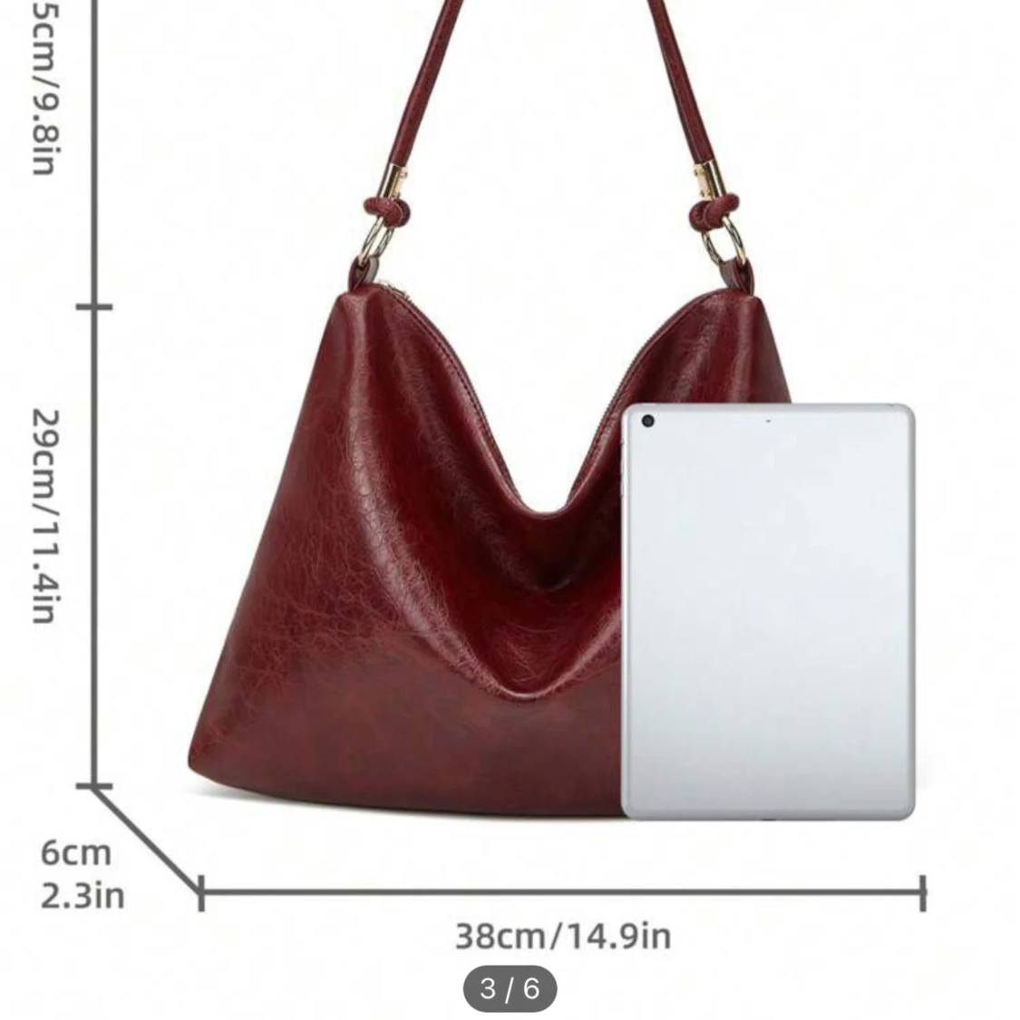 Röd väska - 90