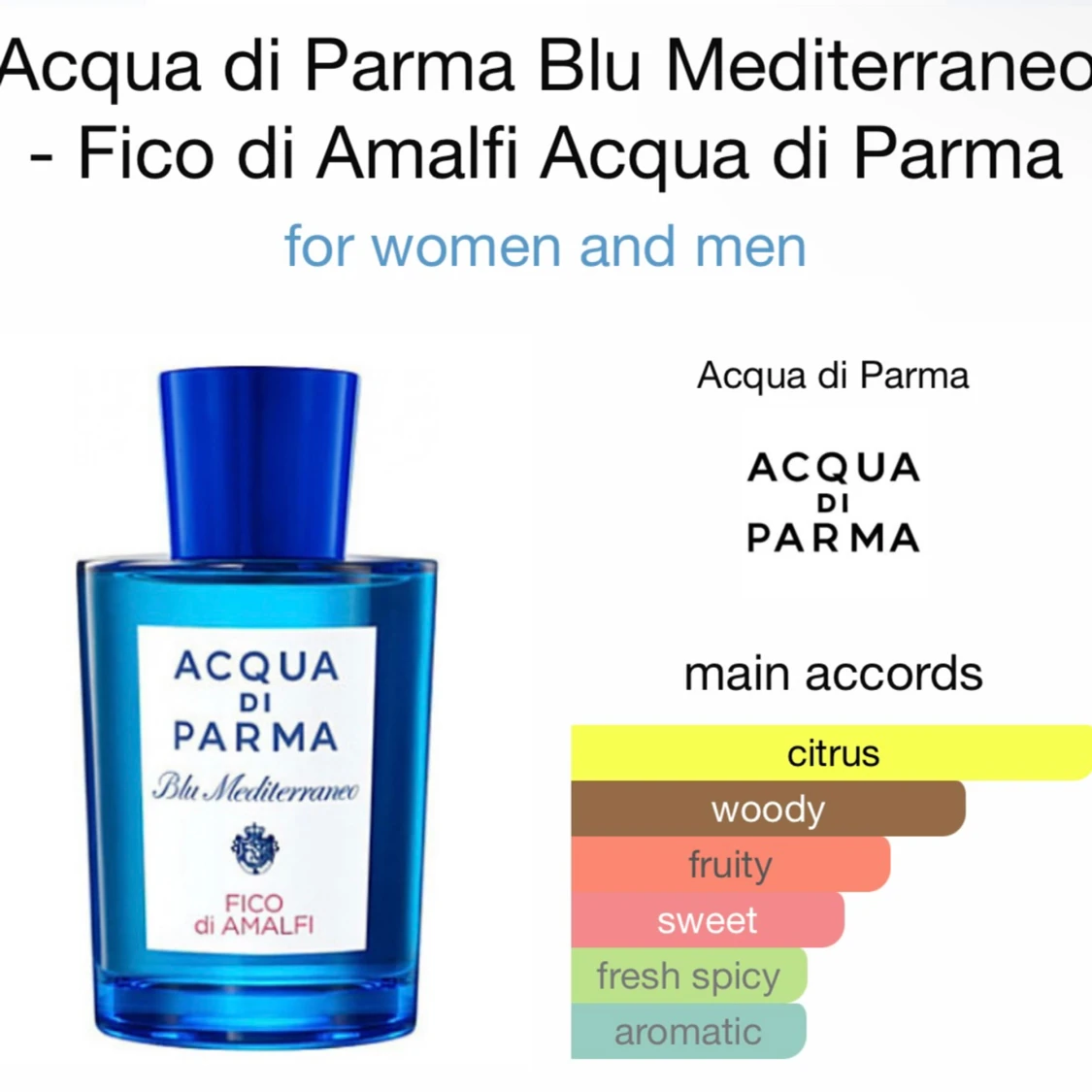 Aqua di Parma Fico Fi Amalfi. Bäst pris får den! Bud - 90