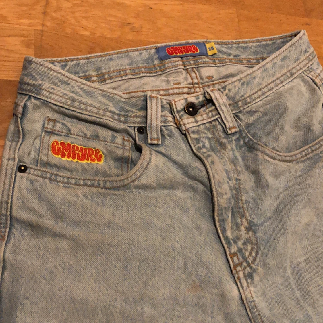 Empyer baggy jeans lite slitna - 91