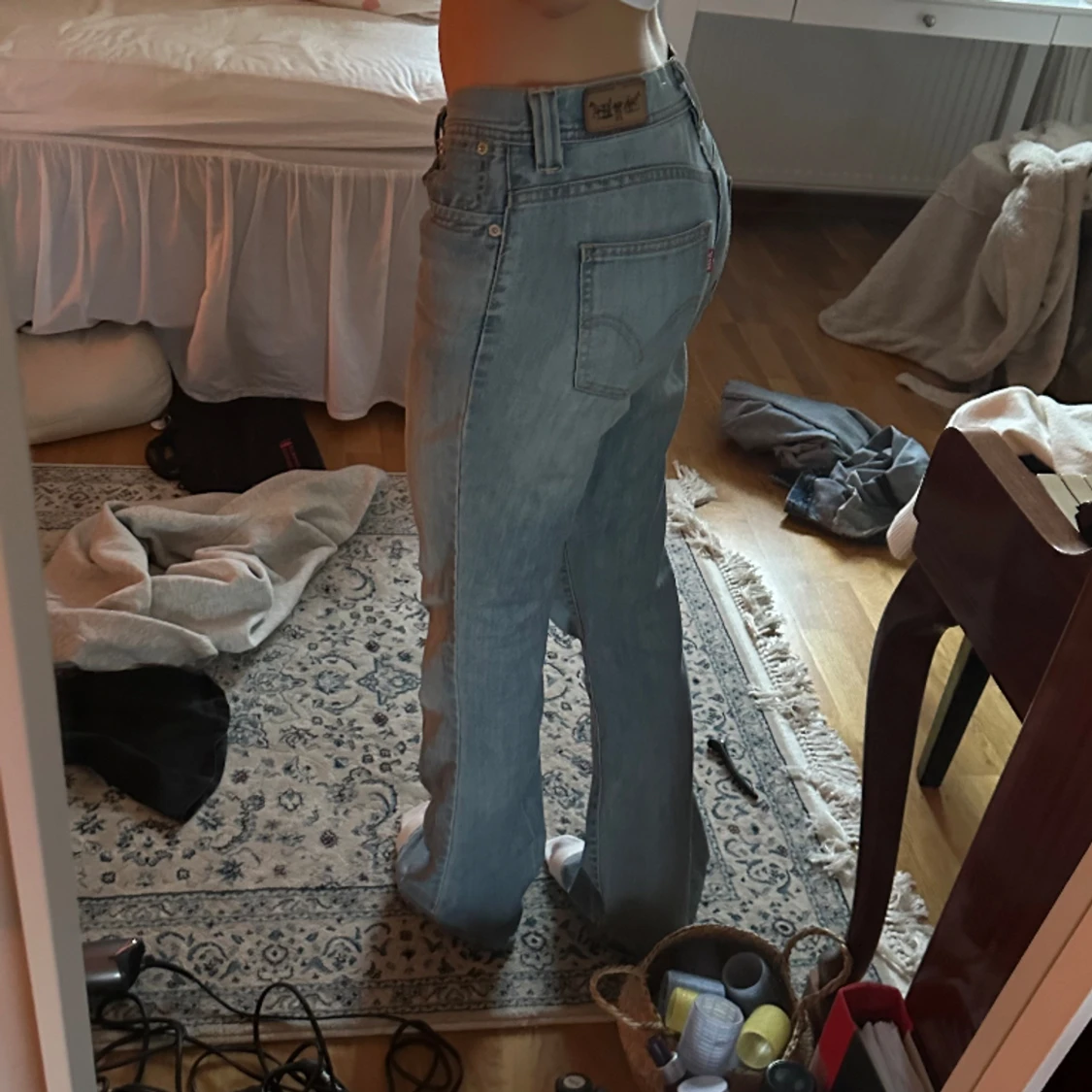 Lågmidjade bootcut levis jeans - 91