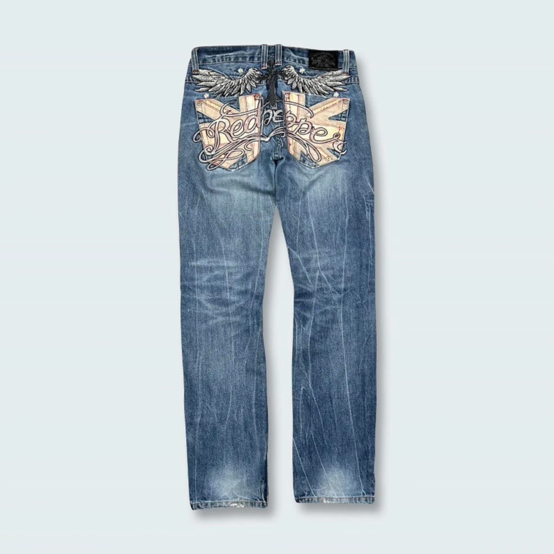 Red pepper y2k jeans