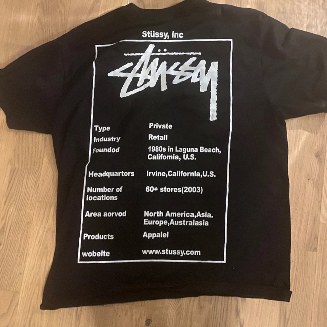 Stussy t-shirt oversized