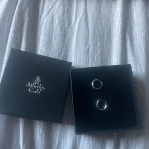 silver örhängen - Säljer nu dessa fina örhängen från albrekts guld. De är helt oanvända och nyköpta, säljs pga att jag har andra.💕