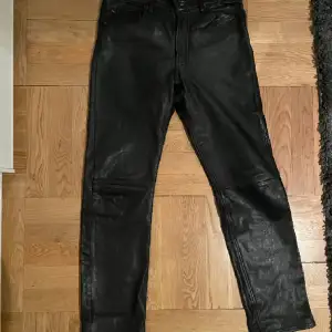 Black real genuine leather vintage jeans in large size. Good for opium type fits. Baggy fit. DM me if you're interested.